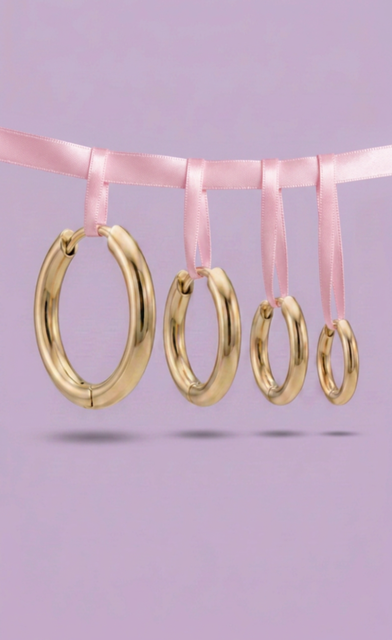 Gold Huggies