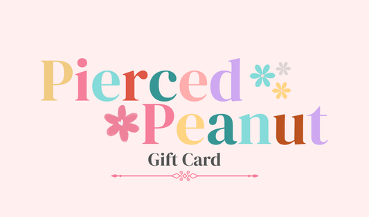 The Pierced Peanut Earring Co Gift Card
