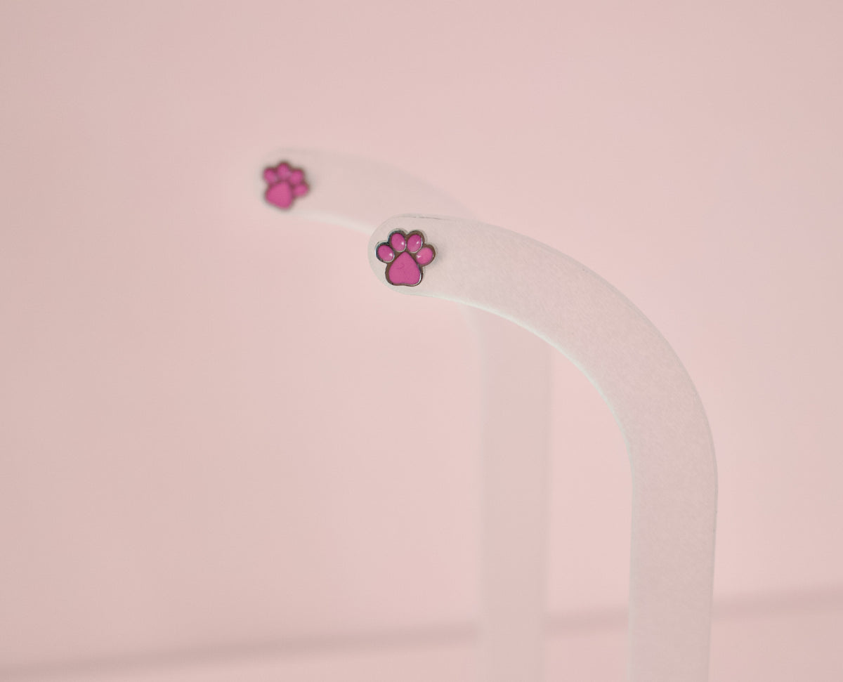 Pink Paw-Silver