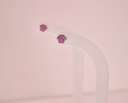Pink Paw-Silver